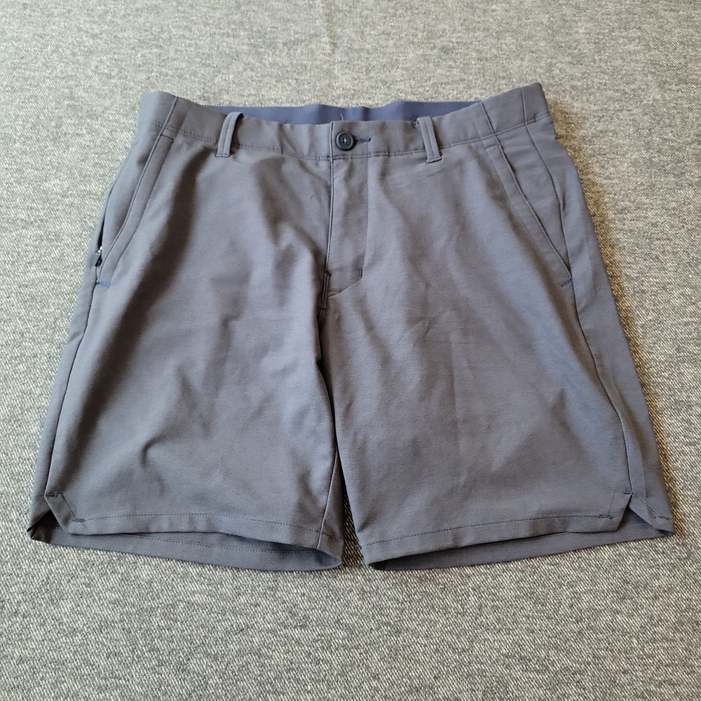Tommy Bahama On Par Shorts Men's 32 Blue Golf Performance Stretch Inseam 8